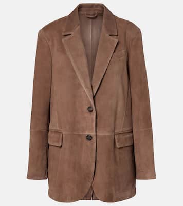 Suede blazer | Brunello Cucinelli