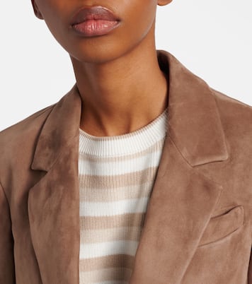 Suede blazer | Brunello Cucinelli