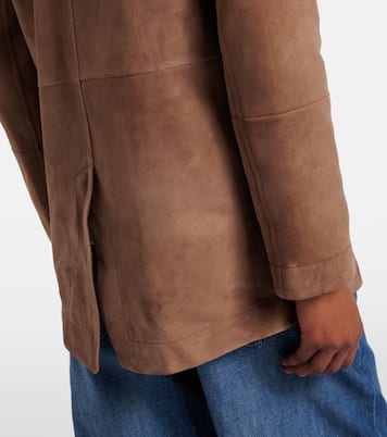 Suede blazer | Brunello Cucinelli