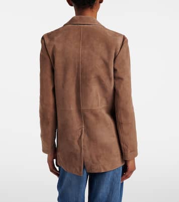 Suede blazer | Brunello Cucinelli
