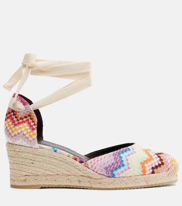 Espadrillas Eva 60 con lamé e zeppa | Missoni