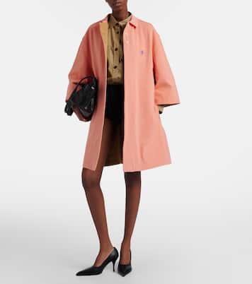 Cotton piqué coat | Prada