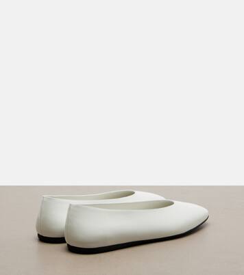 Ballerinas aus Leder | Prada
