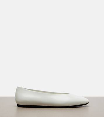Ballerinas aus Leder | Prada