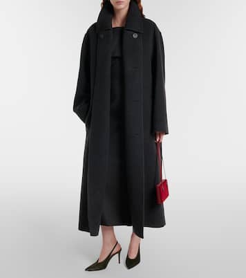 Robbie绒面革露跟高跟鞋 | Gianvito Rossi