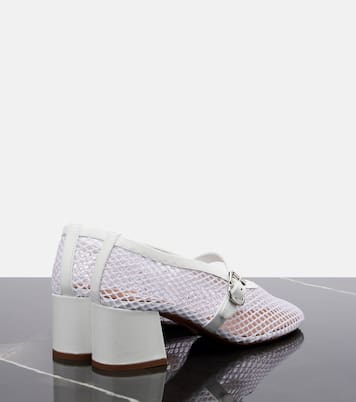 Babies mesh Mary Jane pumps | Alaïa
