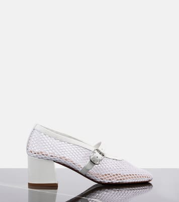 Babies mesh Mary Jane pumps | Alaïa