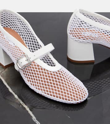 Babies mesh Mary Jane pumps | Alaïa