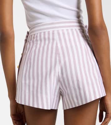 Elle pinstripe cotton shorts | Vivienne Westwood