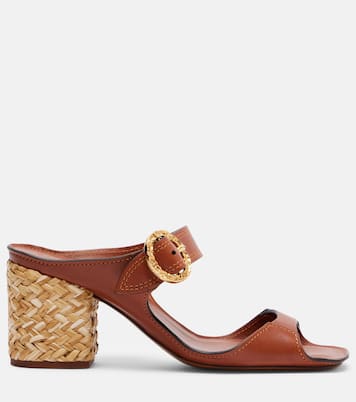 Solena leather mules | Zimmermann