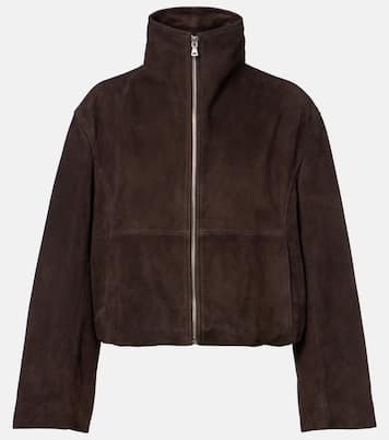 Jacke Etienne aus Veloursleder | Nour Hammour