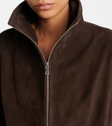 Jacke Etienne aus Veloursleder | Nour Hammour