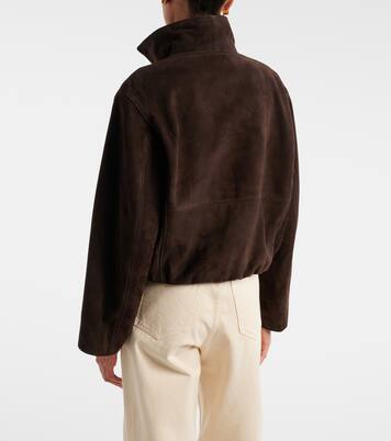 Jacke Etienne aus Veloursleder | Nour Hammour