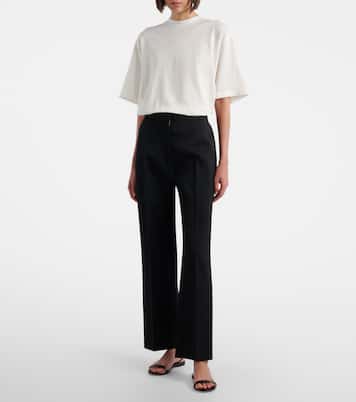 Trino wool straight pants | The Row