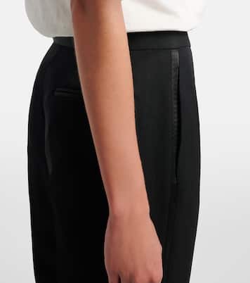 Trino wool straight pants | The Row