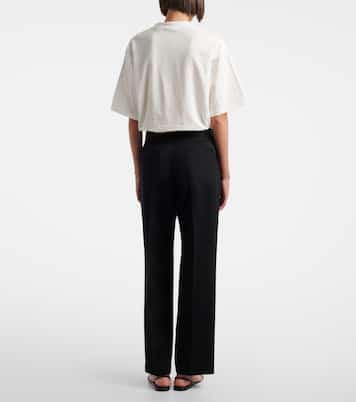 Trino wool straight pants | The Row