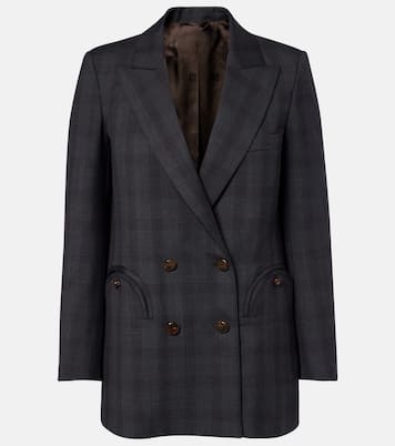 Everyday checked virgin wool blazer | Blazé Milano