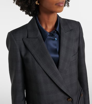 Everyday checked virgin wool blazer | Blazé Milano
