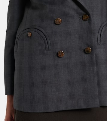 Everyday checked virgin wool blazer | Blazé Milano