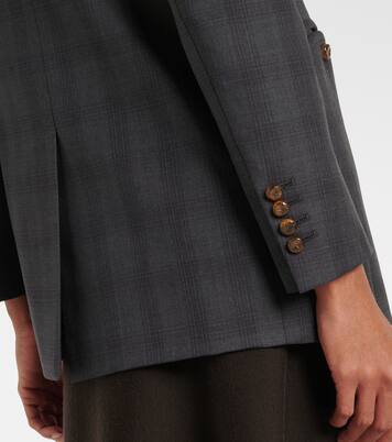 Everyday checked virgin wool blazer | Blazé Milano