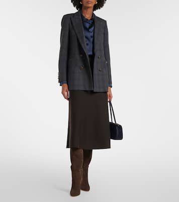 Everyday checked virgin wool blazer | Blazé Milano