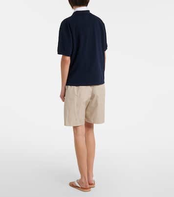 Cotton-blend Bermuda shorts | Miu Miu
