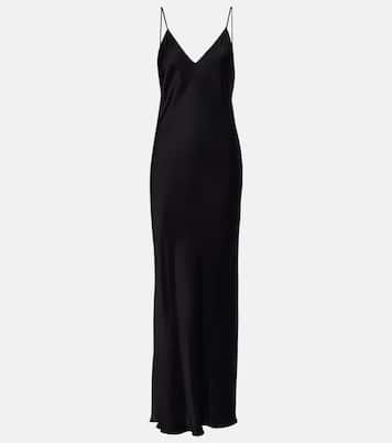 Robe longue Nevana en satin | Isabel Marant