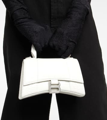 Hourglass XS leather crossbody bag | Balenciaga