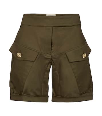 Shorts aus Baumwoll-Twill | Alexandre Vauthier