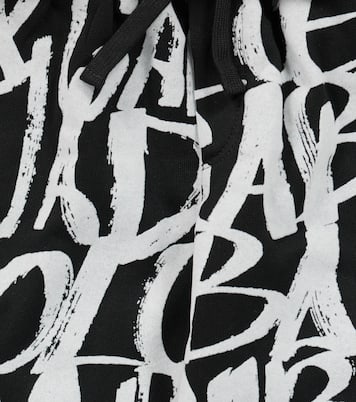 Printed cotton sweatpants | Dolce&Gabbana Kids