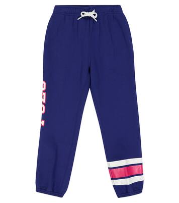 Cotton-blend fleece sweatpants | Polo Ralph Lauren Kids