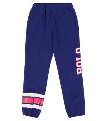 Cotton-blend fleece sweatpants | Polo Ralph Lauren Kids