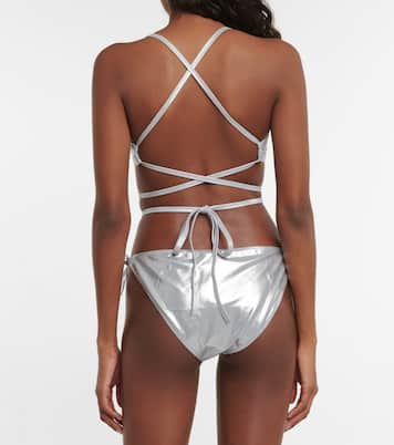 Culotte de bikini Stef métallisée | Isabel Marant