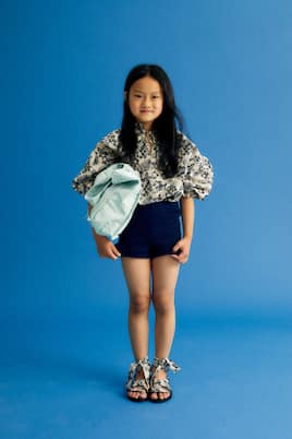 Easy cotton rib-knit shorts | The New Society