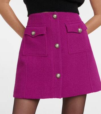 Wool-blend miniskirt | Alessandra Rich