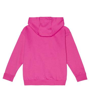 Sweat-shirt à capuche Safety Pin en coton | Versace Kids