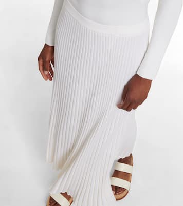 Midirock Tereja aus Wolle und Seide | Gabriela Hearst