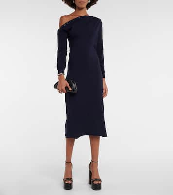 Robe midi Jeevika en laine mélangée | Altuzarra
