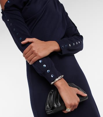 Robe midi Jeevika en laine mélangée | Altuzarra