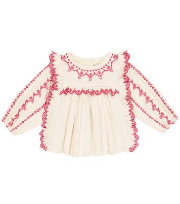 Bebé - blusa Sybil de algodón | Louise Misha