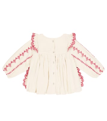 Bebé - blusa Sybil de algodón | Louise Misha