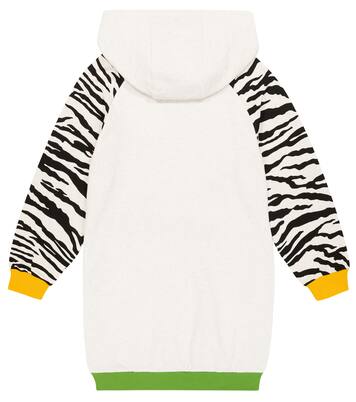 Printed cotton sweater dress | Kenzo Kids