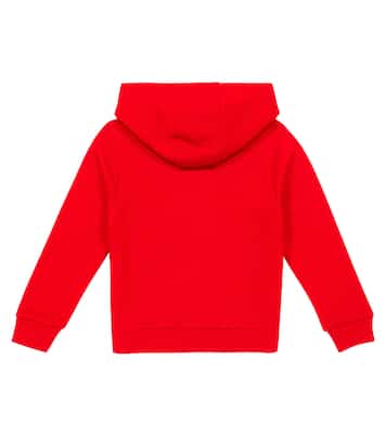 Sudadera con capucha de algodón con logo | Balmain Kids