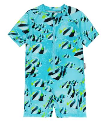 Baby Neka printed rashguard swimsuit | Molo