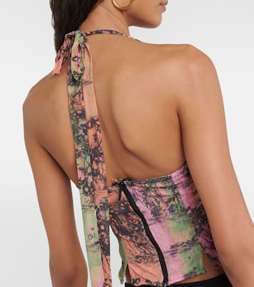 Bedrucktes Bustier-Top | Roberta Einer