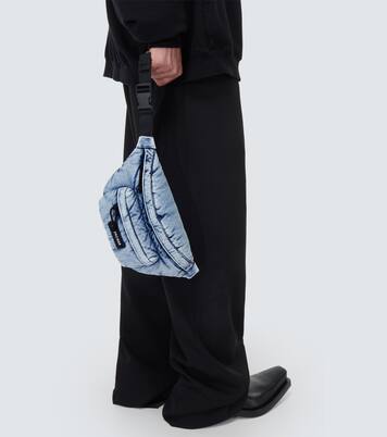 Explorer denim belt bag | Balenciaga