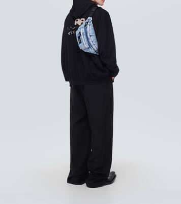Explorer denim belt bag | Balenciaga
