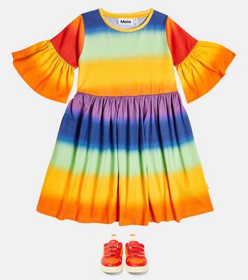 Chasity printed cotton dress | Molo