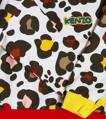 Printed cotton sweatshirt | Kenzo Kids