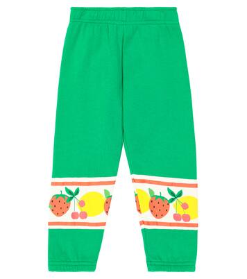 Fruits Panel cotton sweatpants | Mini Rodini